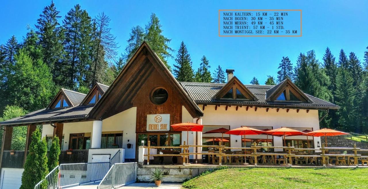 Hotel Mendel Stube Cavareno Exterior foto